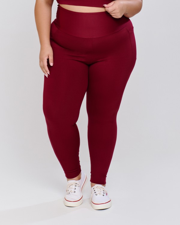 Calça com Bolso Lateral Plus Size Valentino
