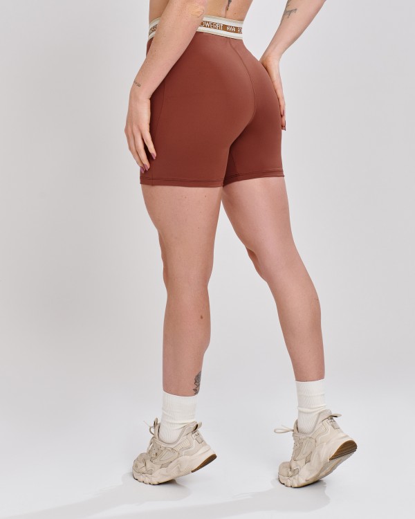 Short Basic Sport Marrom