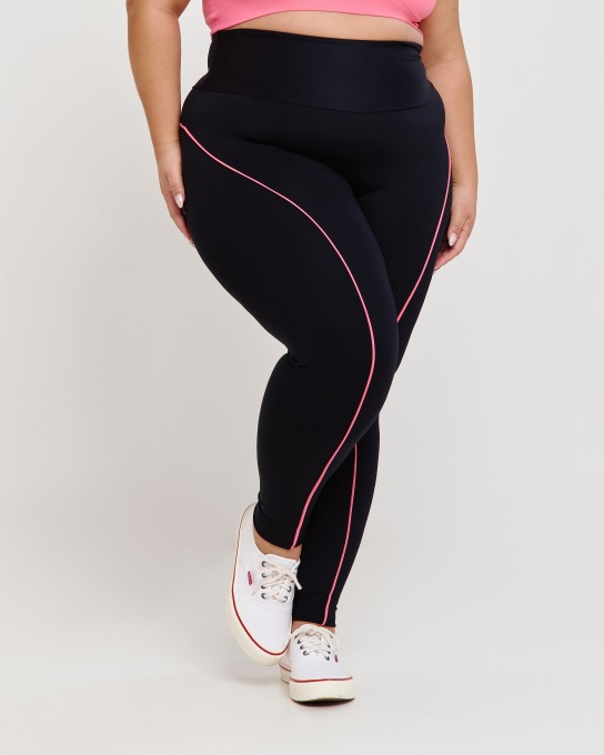 Calça Vivo Motions Plus Size Preta