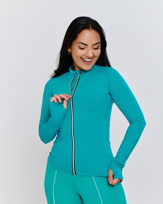 Casaco Raglan Colors Verde