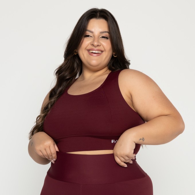 Top Nadador Plus Size Valentino