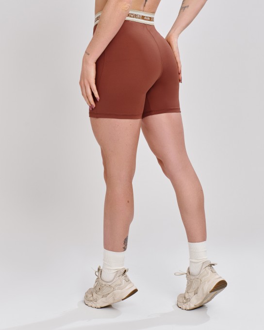 Short Basic Sport Marrom