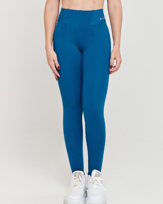 Calça Recortes Montaria Cobalt Blue
