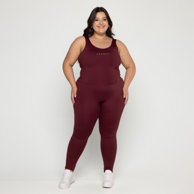 Macacão Modelador Plus Size Valentino