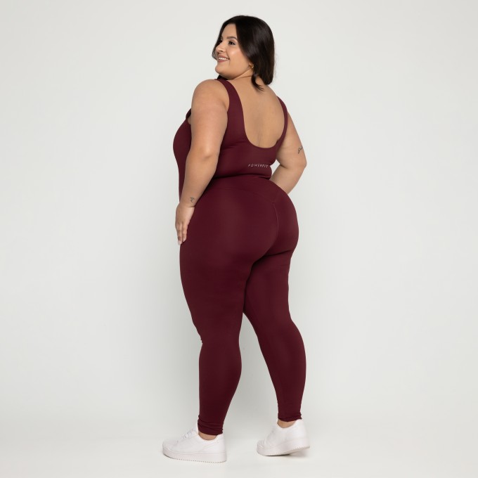 Macacão Modelador Plus Size Valentino